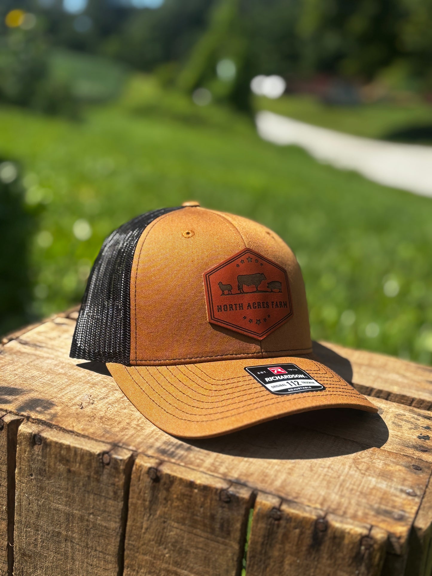 North Acres Farm Patch Trucker Hat