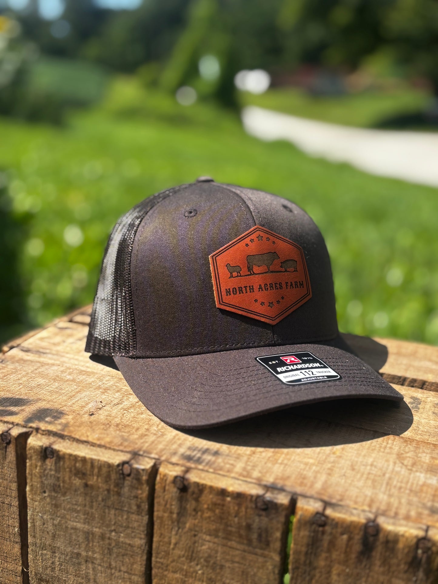 North Acres Farm Patch Trucker Hat