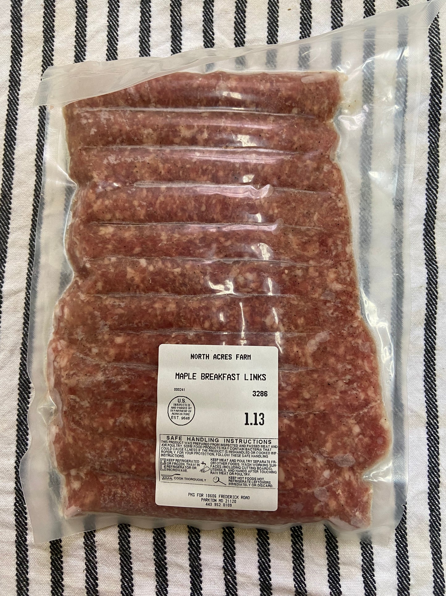 Maple Sausage