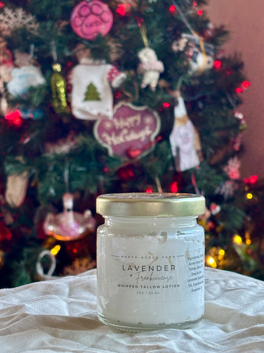 Whipped Tallow Balm Infused with Essential Oils